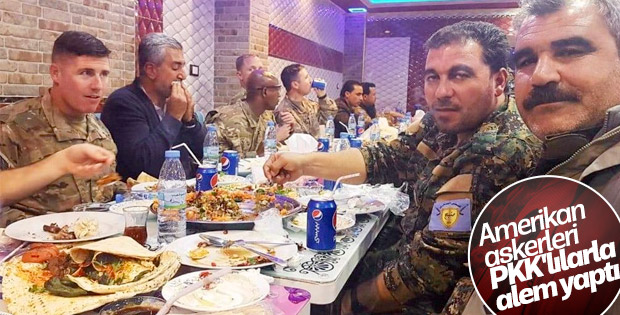 ABD ordusu PKK ile aynı masaya oturdu