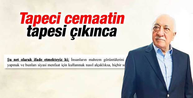 Fethullah Gülen'den kaset açıklaması