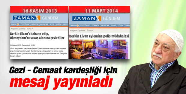 Fethullah Gülen'den Berkin Elvan için taziye mesajı