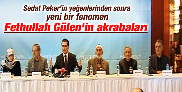 Fethullah Gülen'in akrabalarından basın açıklaması