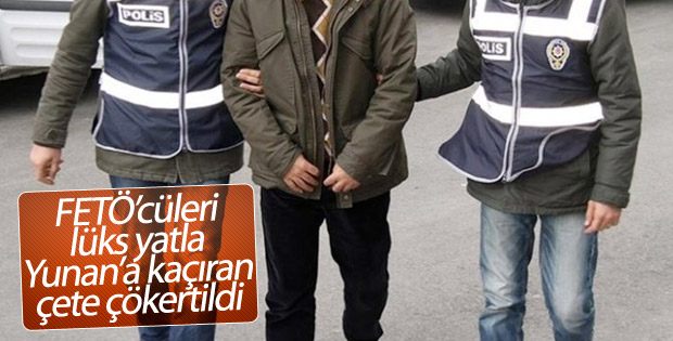 FETÖ'cüleri lüks yatla yurt dışına kaçıranlara operasyon