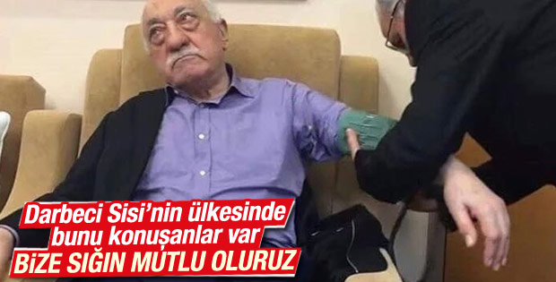 Fethullah Gülen Mısır'a sığınsın önerisi