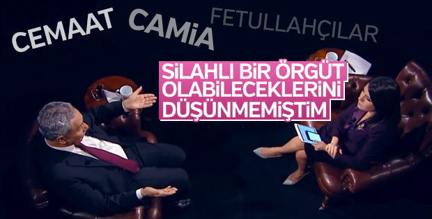 Bülent Arınç'a FETÖ sorusu
