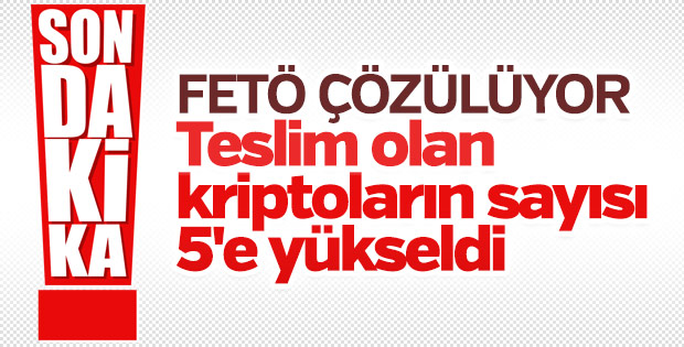 FETÖ'cü 4 subay teslim oldu