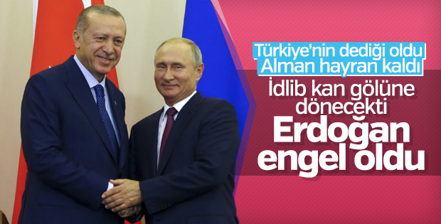 Almanya, Türkiye ile Rusya'nın anlaşmasından memnun