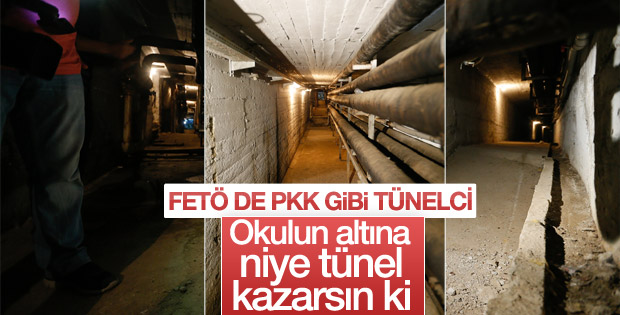 FETÖ'nün kaçış tüneli bulundu