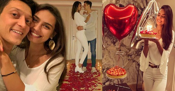 Amine Gülşe Mesut Özil'e DM'yi yasakladı