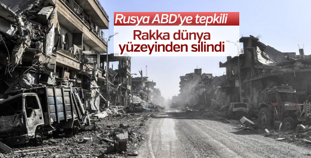 Rusya’dan ABD'ye Rakka suçlaması