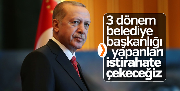 AK Parti'de belediye başkanlarına 3 dönem şartı