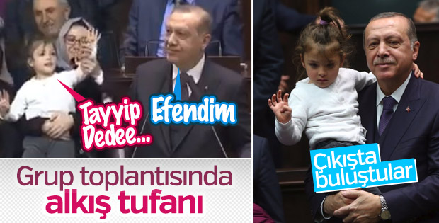 Cumhurbaşkanı'yla kız çocuğunun gülümseten diyaloğu