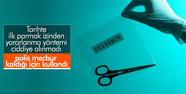 Tarihte parmak izinden ilk yararlanma