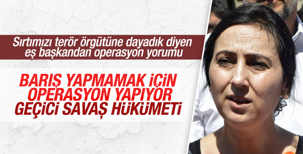 Türk jetlerinin PKK operasyonuna HDP'den ilk yorum