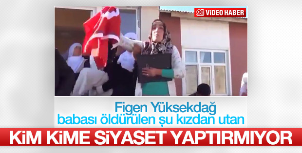 Aydın Muştu'nun kızından PKK'ya tokat gibi sözler