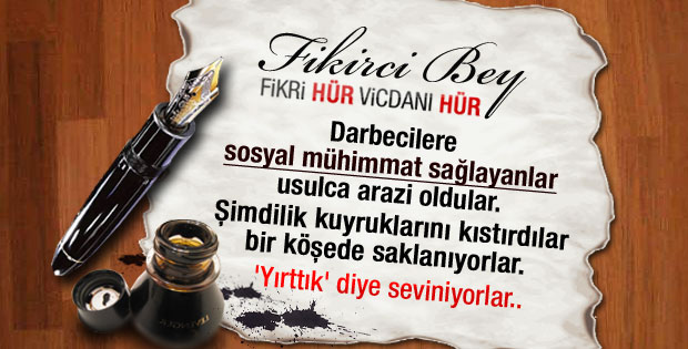 Fikirci Bey yazdı: Dışarıdakiler kaç kişi