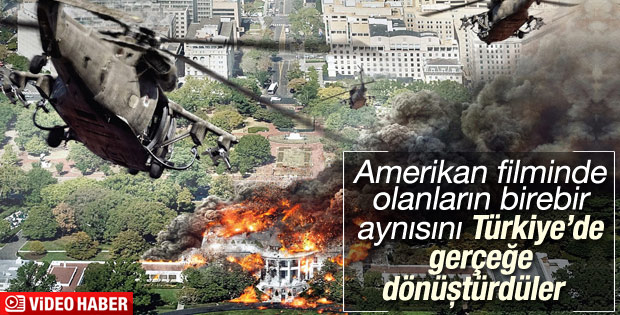 Beyaz Saray Düştü filmi bir darbe kalkışması gibi