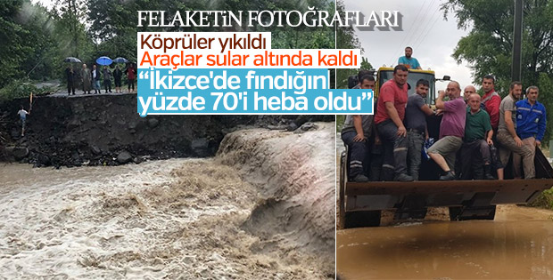 Ordu'daki sel felaketinde dikkat çeken detaylar