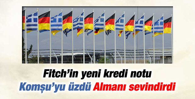Fitch Yunanistan ve Almanya'nın kredi notunu açıkladı