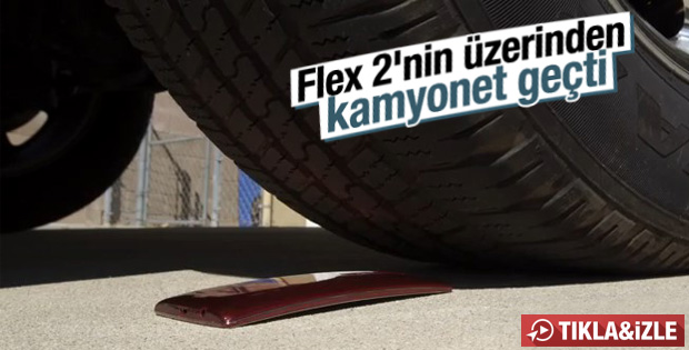 LG Flex 2'ye kamyonet testi İZLE