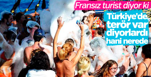 Bodrum'a gelen yabancı turistlerin mavi yolculuk keyfi