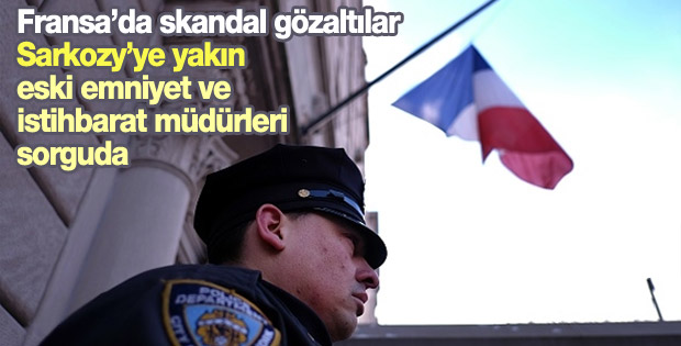 Fransa'da eski emniyet ve istihbarat müdürlerine gözaltı