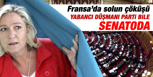 Fransa tarihinde bir ilk: Aşırı sağcılar artık senatoda