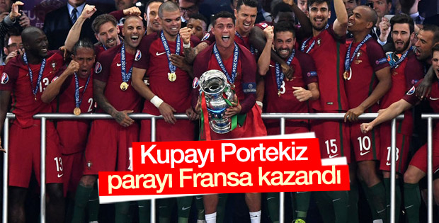 EURO 2016 Fransa'ya, 1 milyar 270 milyon Euro kazandırdı