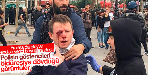 Fransa'da olaylar şiddetlendi