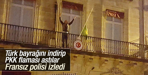 Fransa'da Türk Konsolosluğu'na çirkin saldırı
