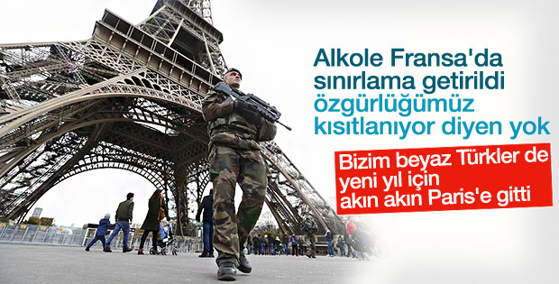 Fransa'da yılbaşı için güvenlik üst seviyede