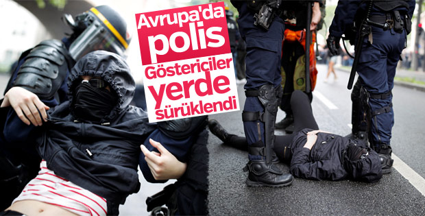 Fransa'da memurlar sokaklara indi