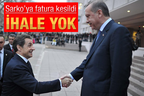 Fransa ve Sarkozy'ye fatura uzayda kesildi