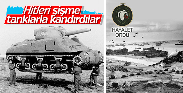 Hitleri kandıran şişme tanklar