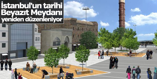 Tarihi Yarımada meydanları yeniden düzenleniyor