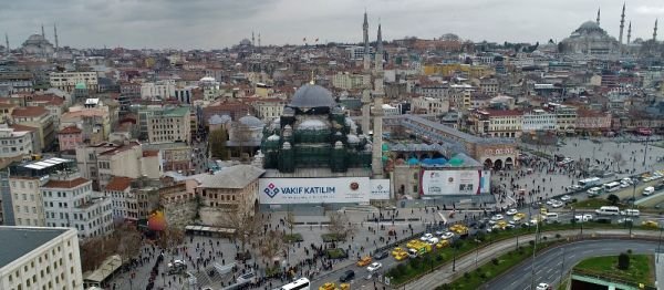 Yeni Camii restorasyonunun yüzde 50’si tamamlandı