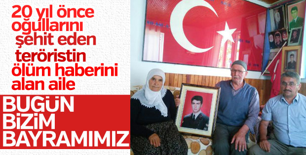 20 yıl sonra oğullarının katilinin ölüm haberini aldılar