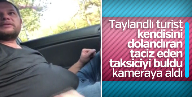 Turisti dolandıran tacizci taksiciye para cezası