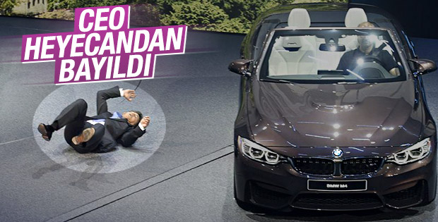 BMW'nin CEO'su fuarda baygınlık geçirdi