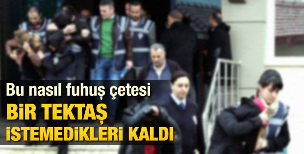 VIP fuhuş çetesi çökertildi