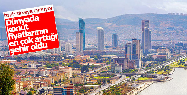 Konut fiyatlarının en çok arttığı ikinci şehir İzmir