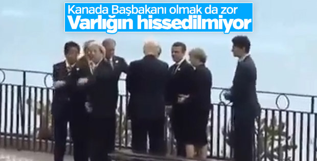 Trudeau, G7'ye 'yaklaşamadı'