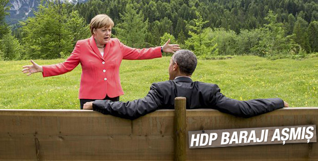 G7'den dikkat çeken kareler