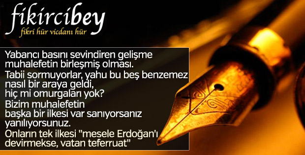 Fikirci Bey yazdı: KAMPANYA