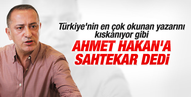Fatih Altaylı'dan Ahmet Hakan'a twitter eleştirisi