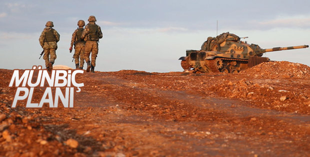 El Bab sonrası Münbiç planı görüşülüyor