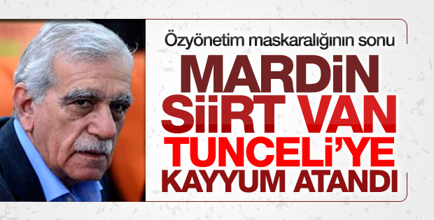 Terör destekçisi 4 belediyeye kayyum