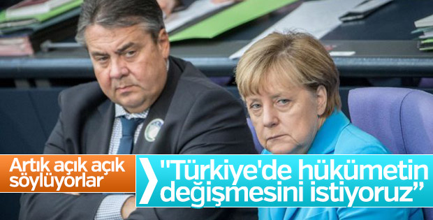 Alman bakan Gabriel'den küstah Türkiye açıklaması