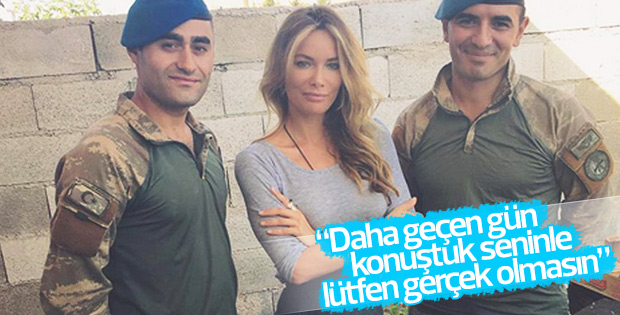 Gamze Özçelik Şehit Topal için duygusal satırlar paylaştı