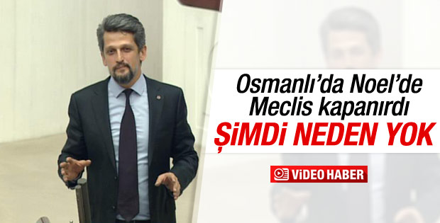 HDP'li vekilin neden Noel kutlanmıyor sitemi