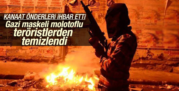 Gazi Mahallesi teröristlerden temizlendi