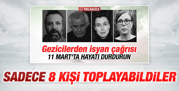 Gezi Parkı'nda 8 kişi gözaltına alındı